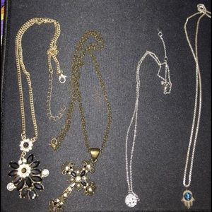 Necklaces + Jewelry box